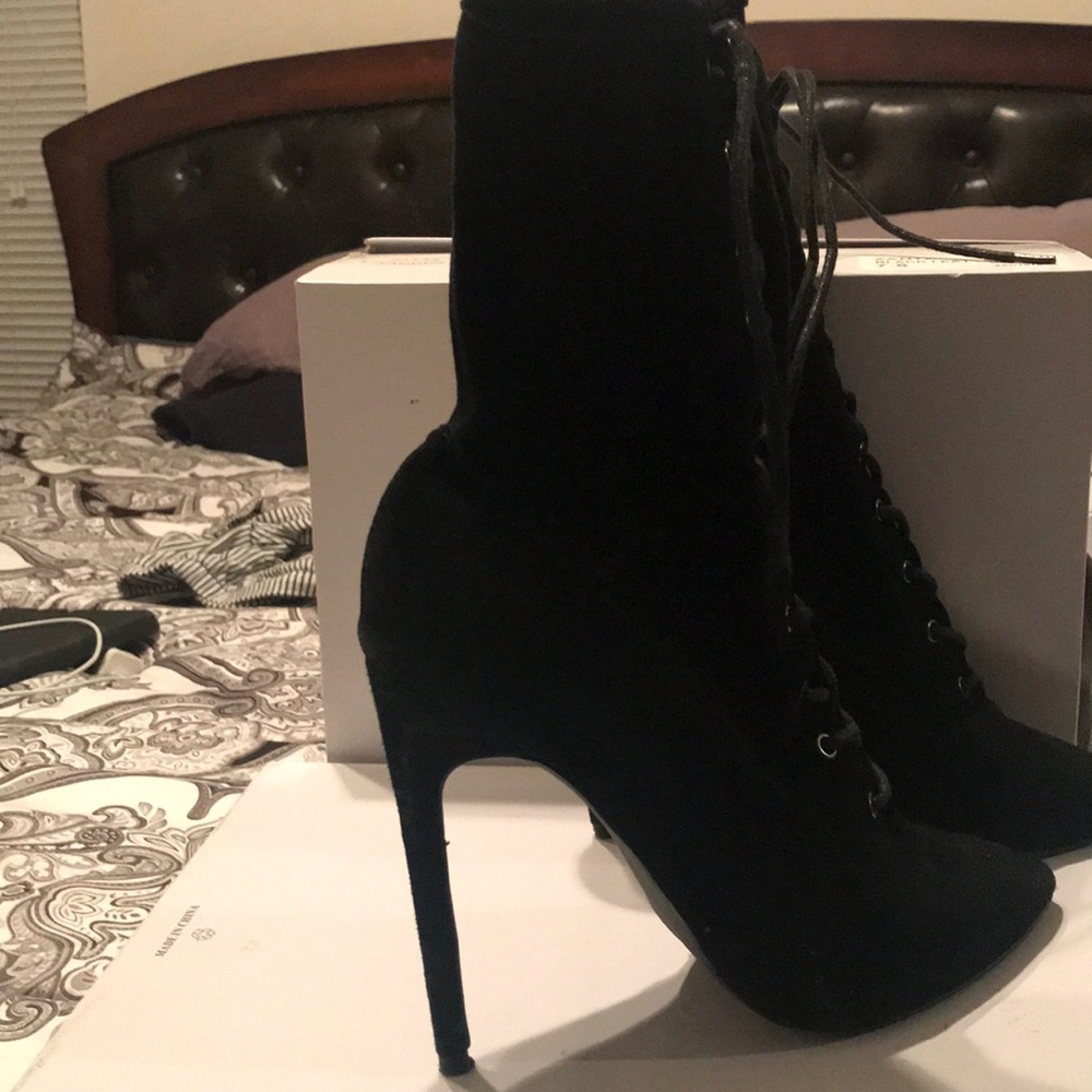 Mid ankle booties